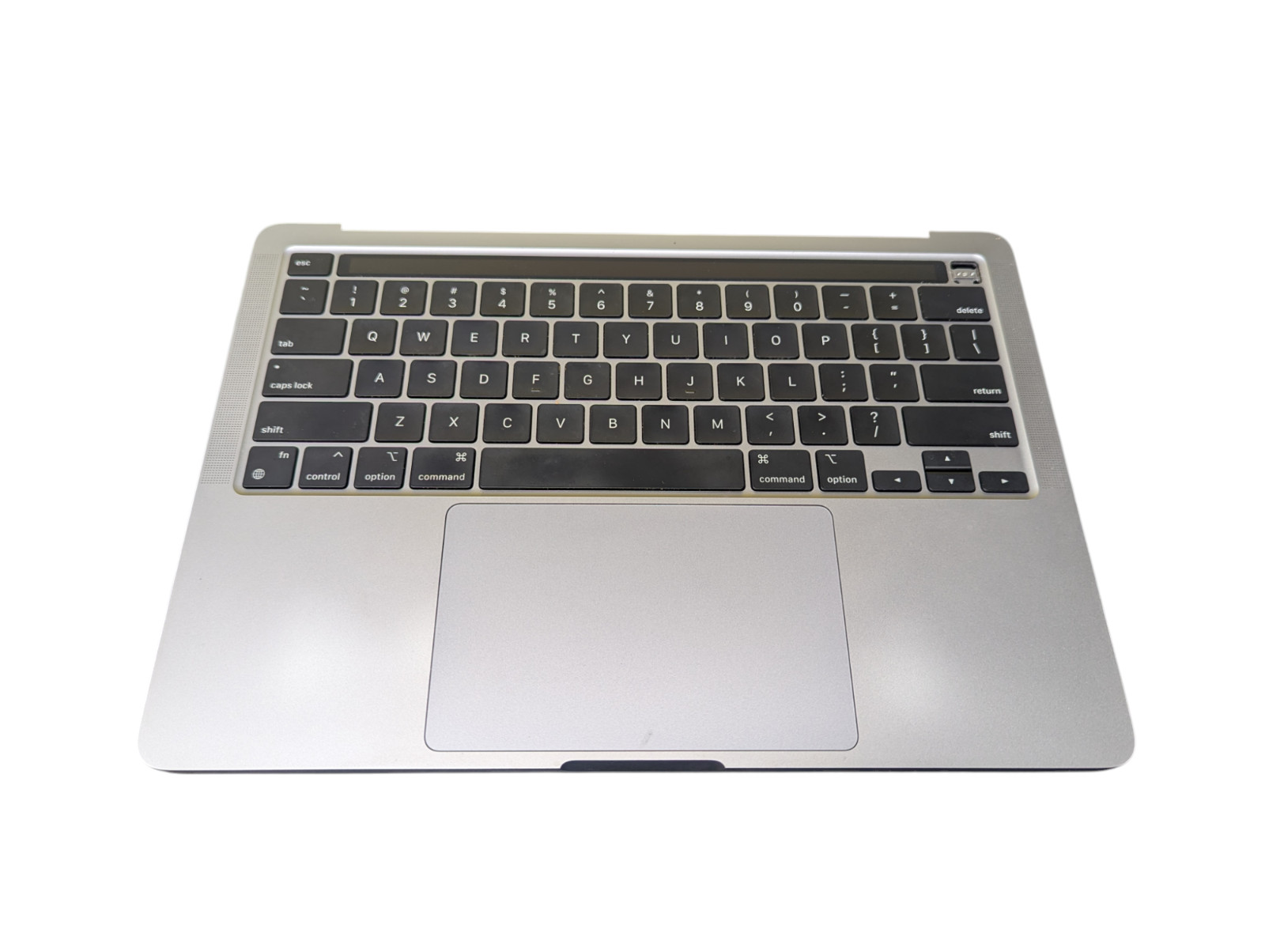 Genuine MacBook Pro A2338 M1 2020 Top Case / Palmrest Keyboard + Battery Gray