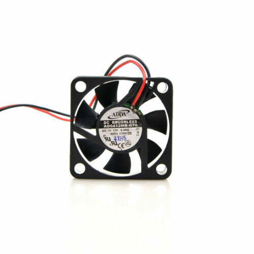 1pcs ADDA 4010 AD0412MB-G70 Fan DC12V 0.08A 4cm 40*10mm 2pin