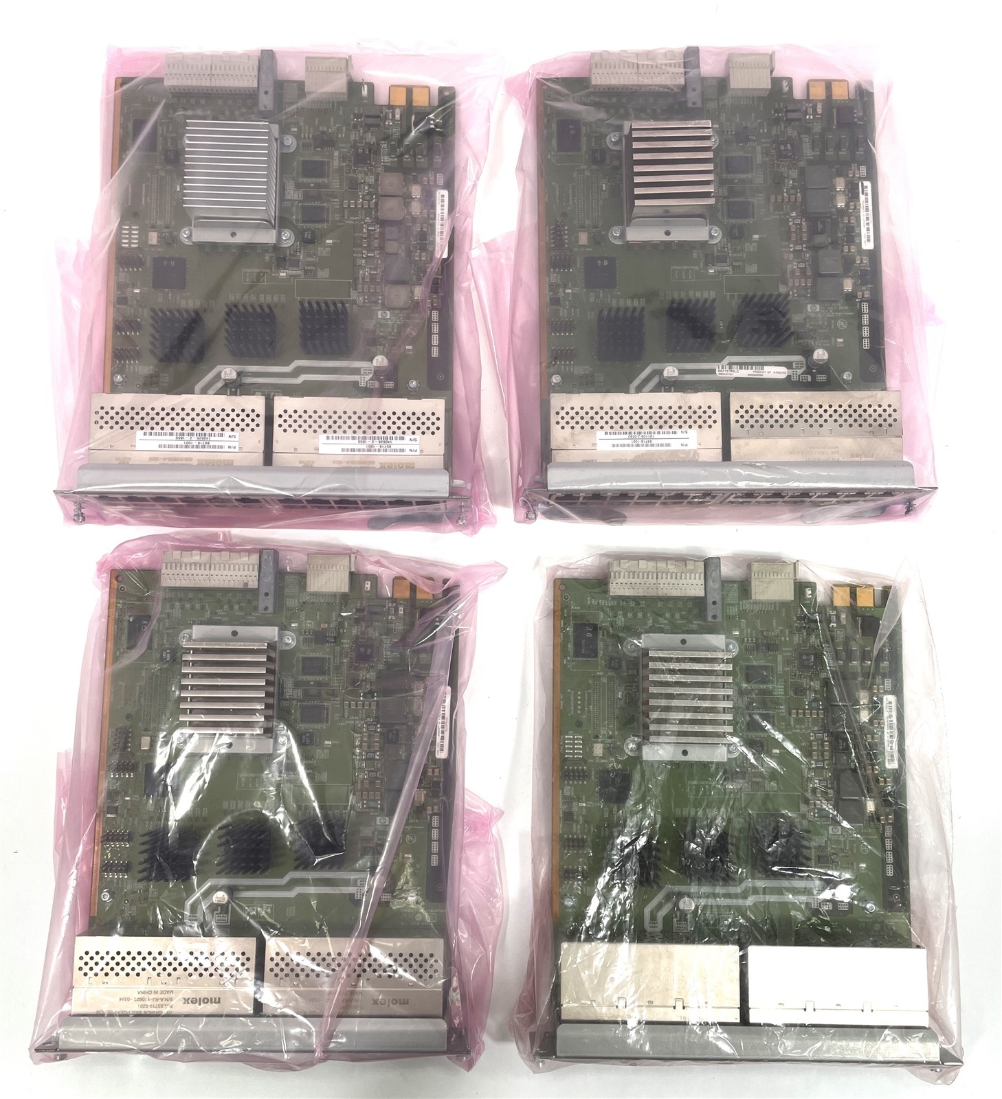 Lot of 4 HP ProCurve J9534A 24-port Gig-T PoE+ 10/100/1000 V2 ZL Switch Module