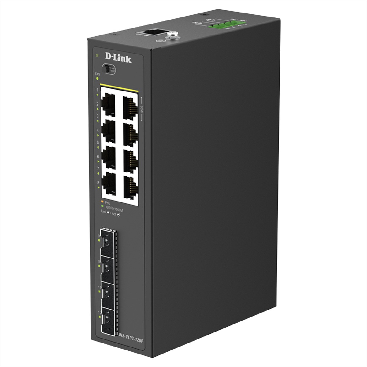 D-Link Switch DIS-210G-12UP PoE++ 1Gbps ~D~
