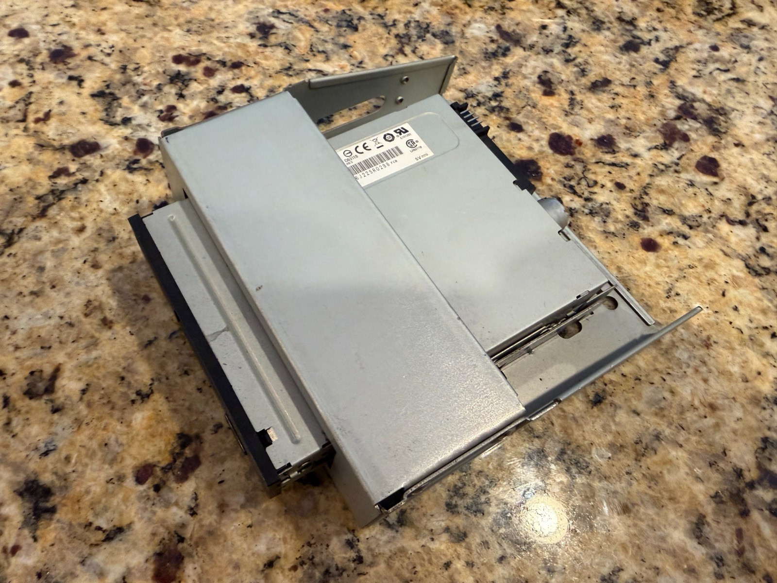 Mitsumi 3.5" Internal Floppy Drive with 5.25" Bay Bracket - Untested