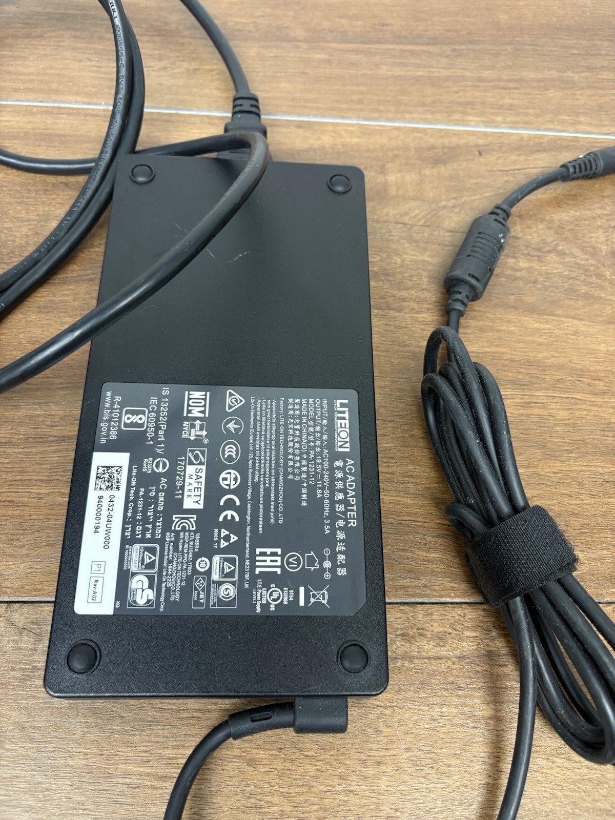 T404~ For ASUS (& others) -  LITEON 19.5V 11.8A PA-1231-12 230W Original Adapter