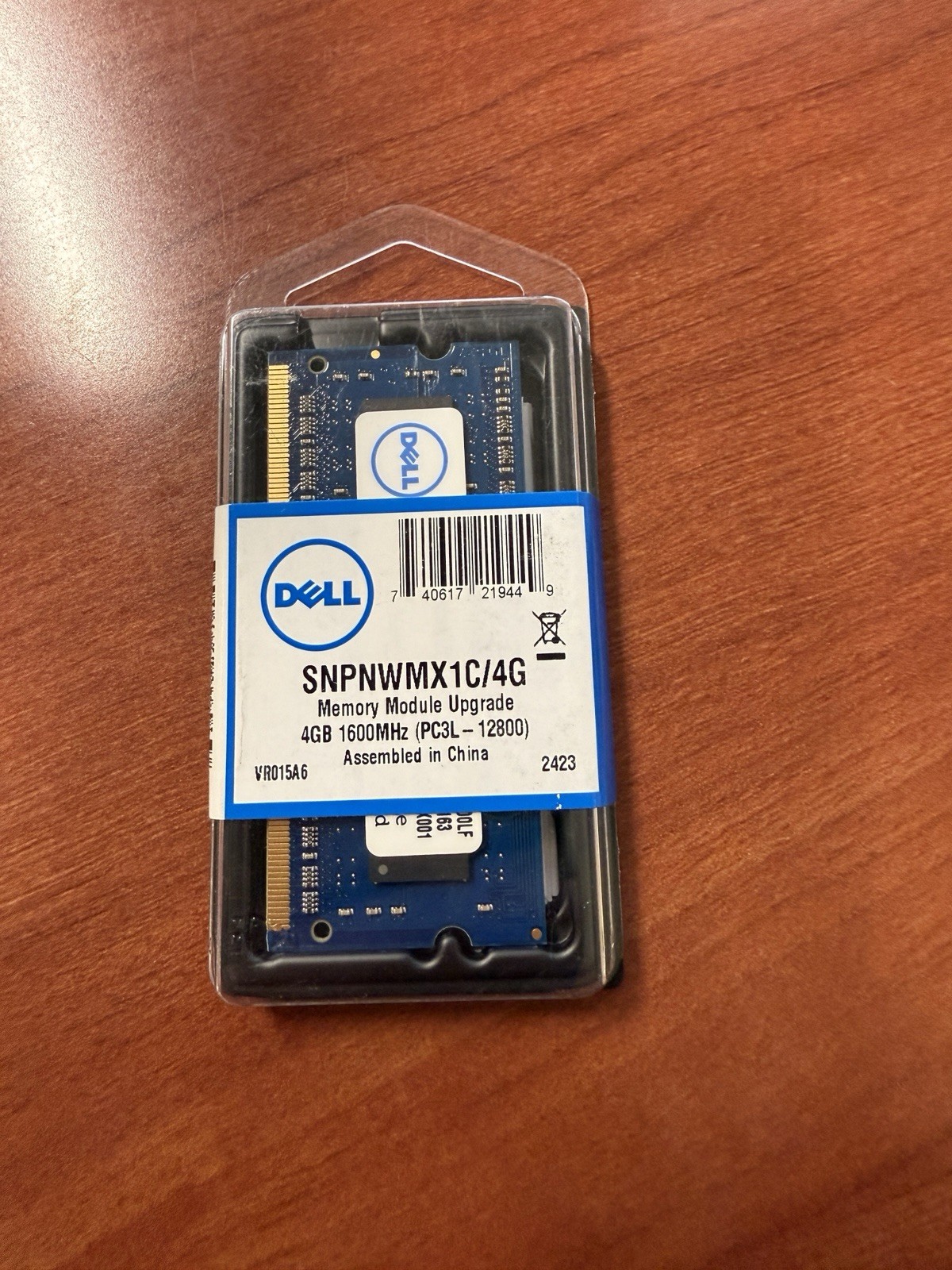 ✅ Genuine Dell Memory Upgrade ✅ 4GB ✅ 1600MHz ✅ SNPNWMX1C/4G ✅ PC3L-12800 SEALED