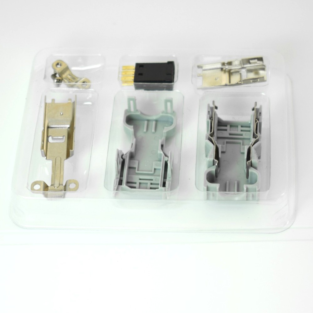 100 sets 1394 Gold IEEE Male Encoder Connector Replace For Molex 55100-0670 6pin