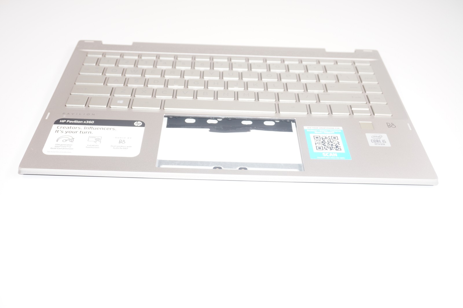 L96523-001 Hp US Palmrest Keyboard GOLD 14M-DW1023DX