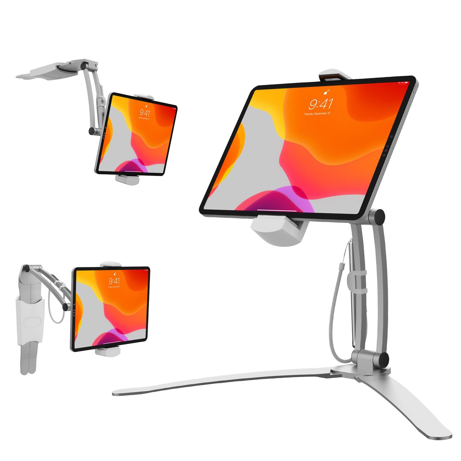 3in1 Multipurpose Tablet Mount Stand โ€ Cta Tablet Mount Stand For All Ipad ...