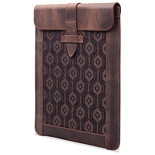 CINNAMON - LONDO GENUINE LEATHER SLEEVE BAG – STYLISH & DURABLE FOR TABLETS