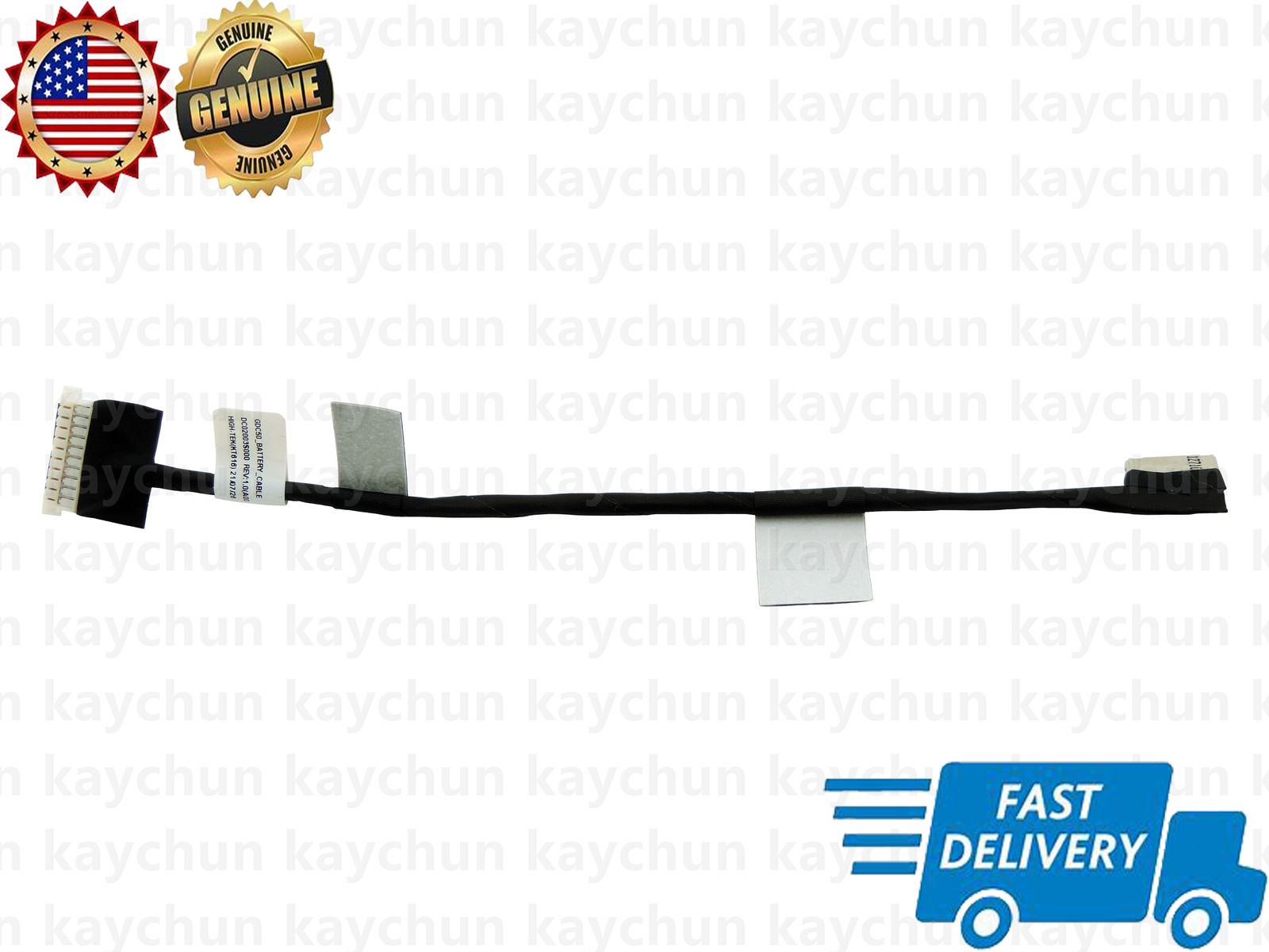 Original Battery cable connector with wire 0Y0VPK DC02003S000 For DELL Laptop 