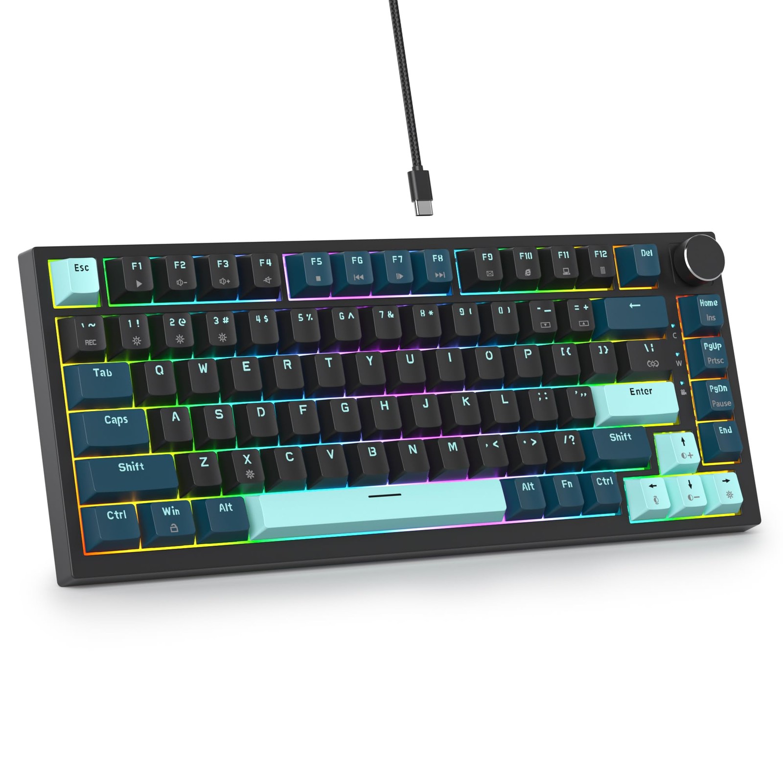 SbocKeeb 75% Mechanical Gaming Keyboard Monster-B Red Switch