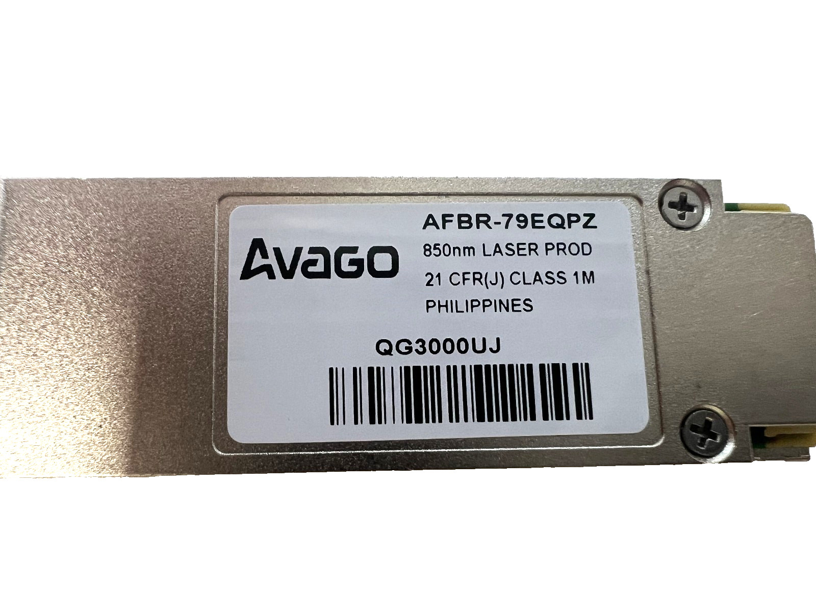 QTY 10 GENUINE AVAGO AFBR-79EQPZ 40GB 850NM 100m SR4 QSFP TRANSCEIVER