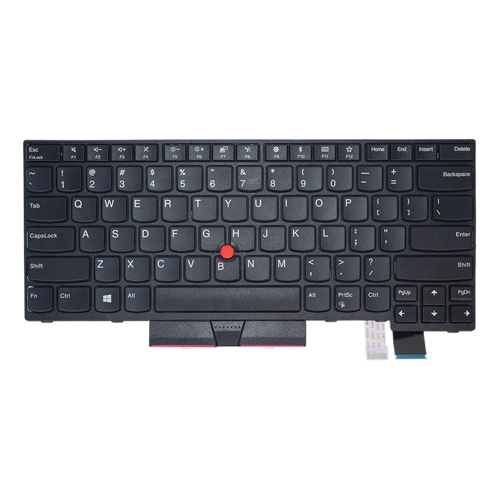 Black Keyboard Fit For Lenovo ThinkPad A485 T470 T480 01AX446