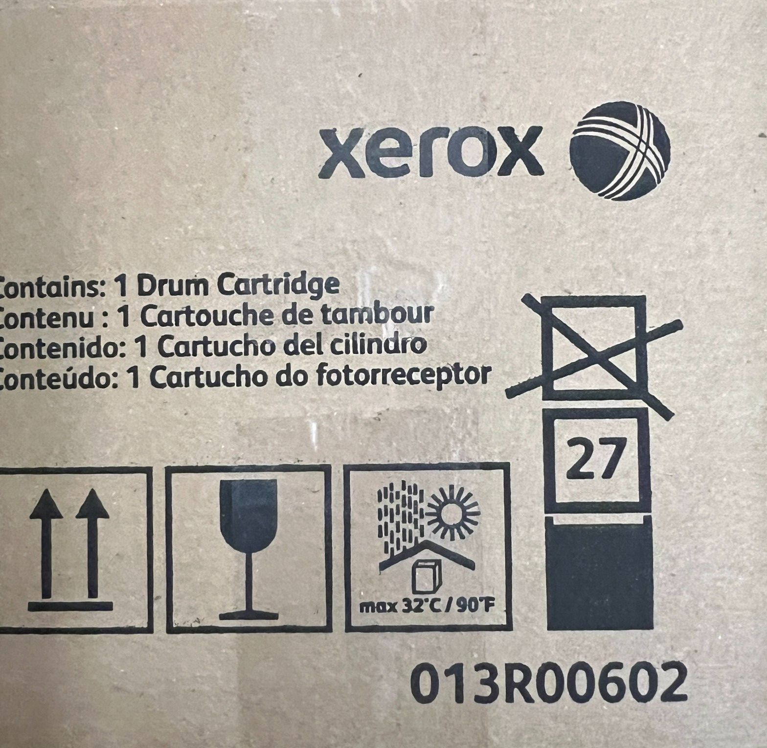 Xerox 013R00602 Black Drum Cartridge OEM DocuColor 240, WorkCentre 7775