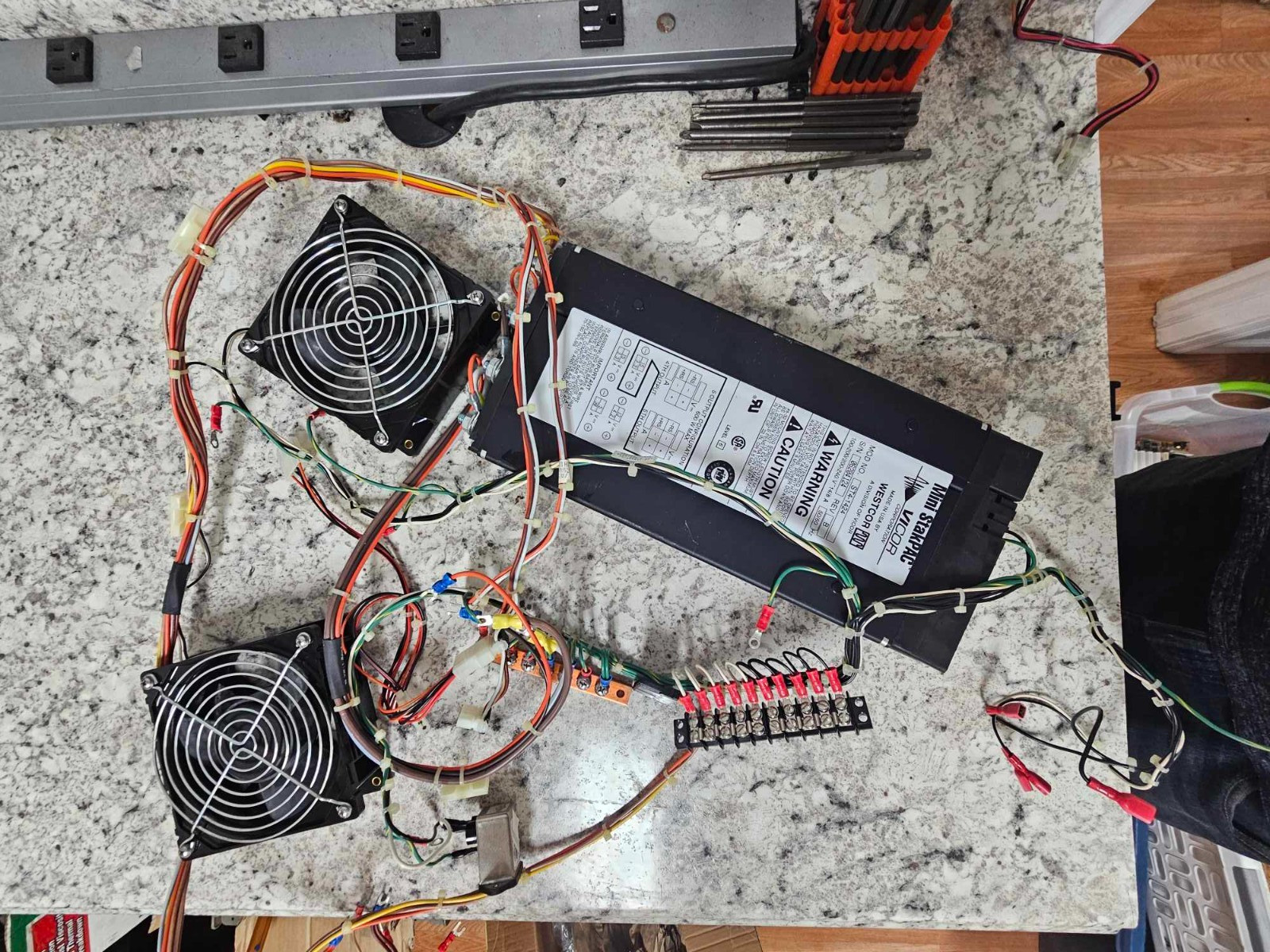 Vintage Rare Tested VAC Varian DEC PDP MINI STAKPAC 115/230 Power Supply PSU