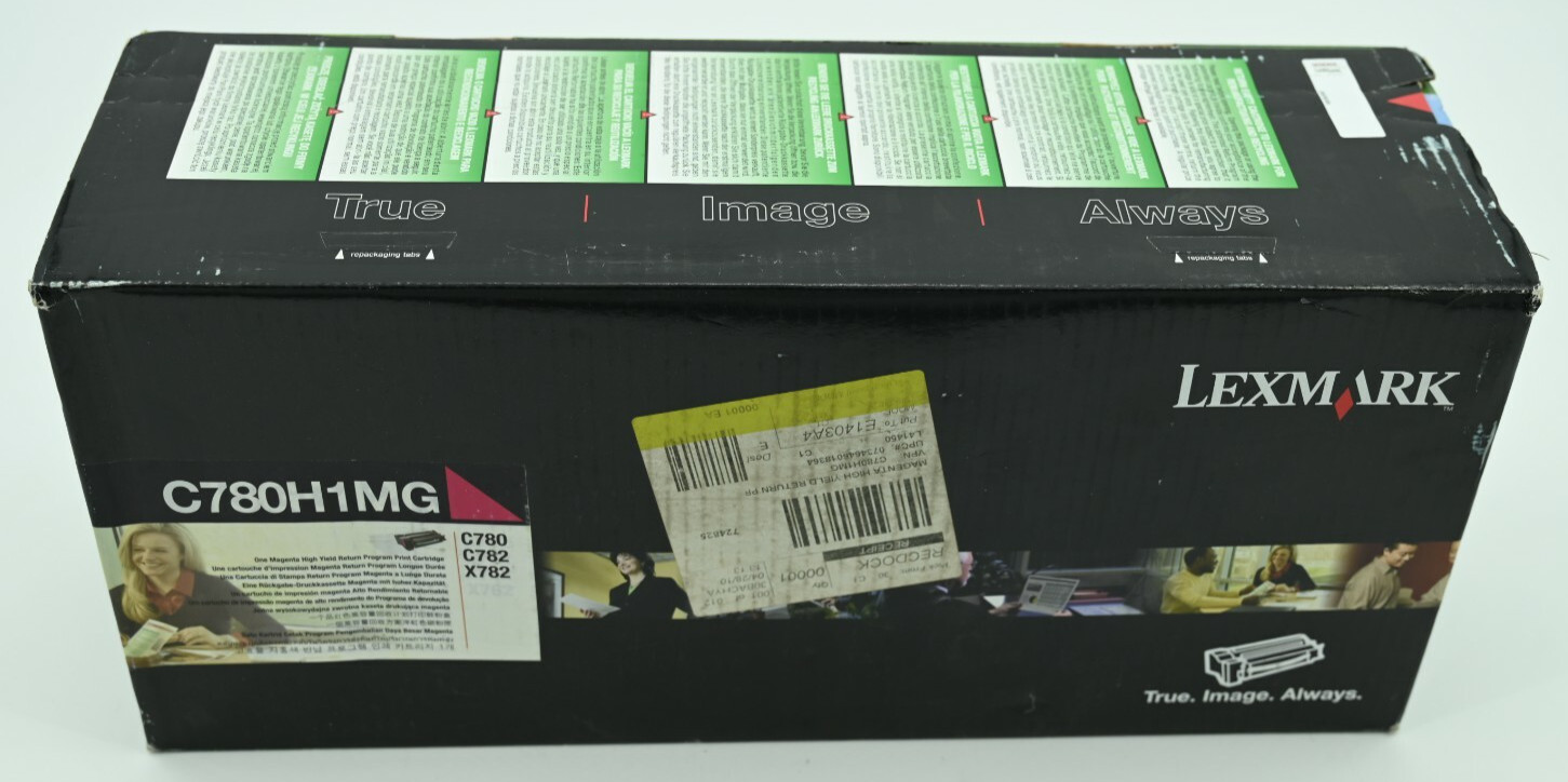 Genuine Lexmark C780H1MG Magenta High Yield Return Program Toner Cartridge