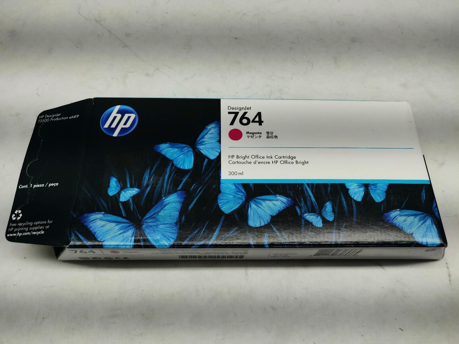 Genuine HP 764 Magenta Ink Cartridge Exp. 12/23 - DesignJet