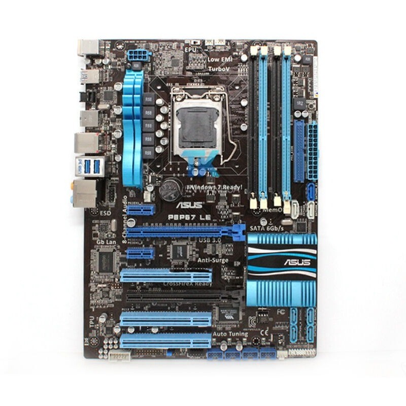 For ASUS P8P67 LE motherboard P67 LGA1155 DDR3 32G ATX Tested ok