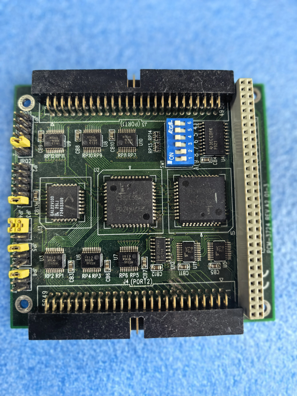 PC104 PCM-3724 REV.A2 Advantech Expansion Card
