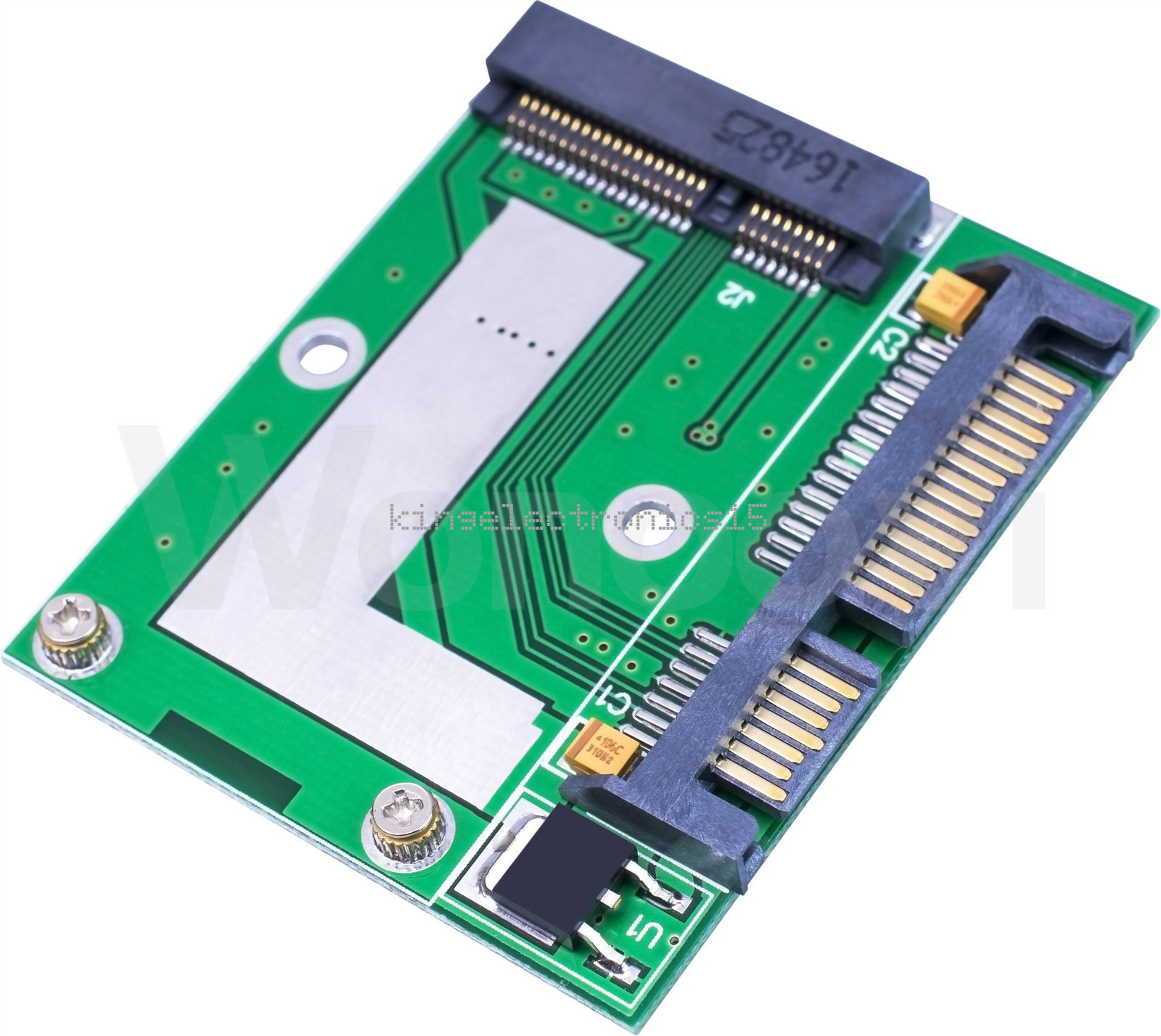 Mini mSATA SSD To 2.5" SATA 6.0 Gps Adapter Converter Card IDE HDD For Laptop