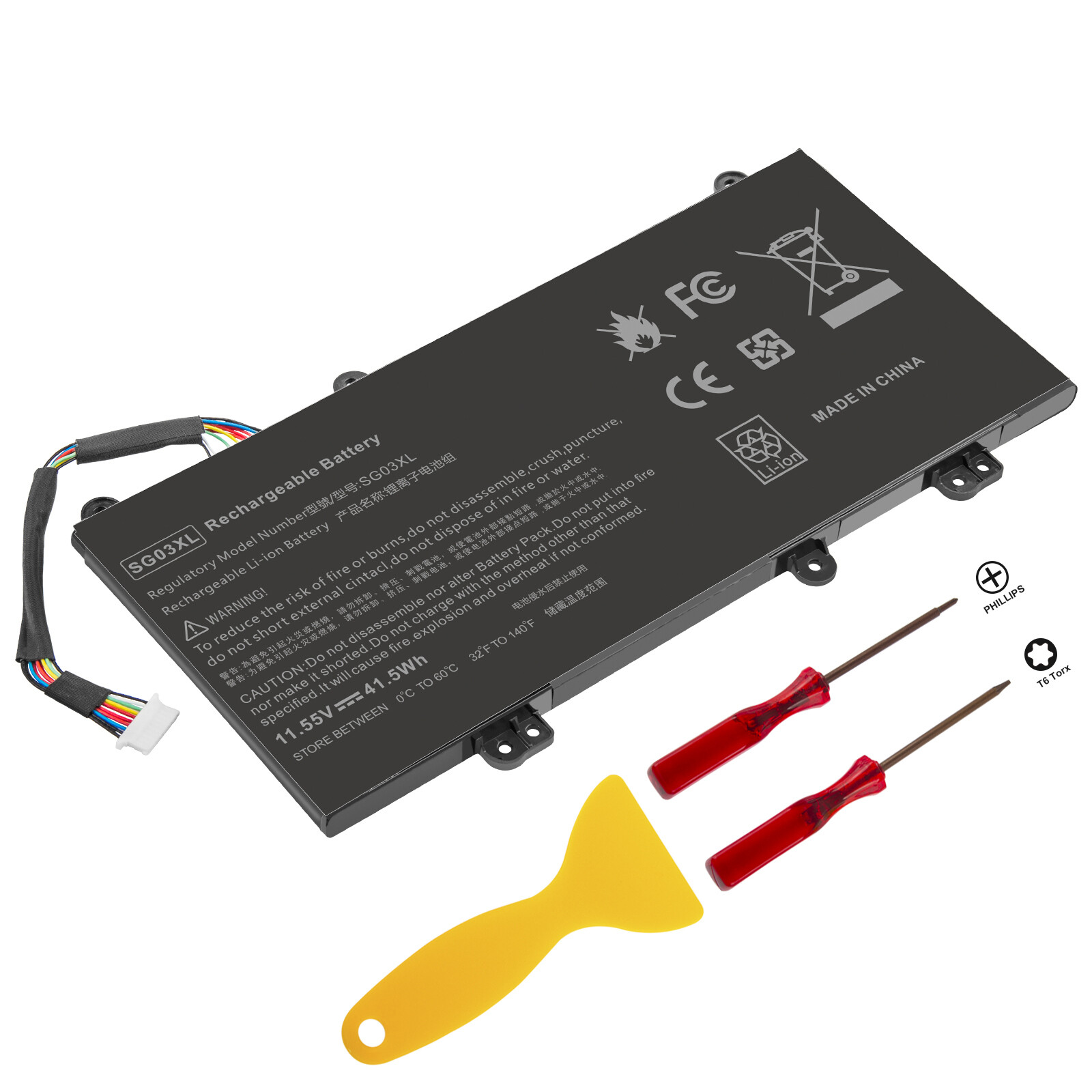 SG03XL Laptop Battery For HP Envy M7-U009DX U109DX M7-U105DX W2K93UA 849314-856