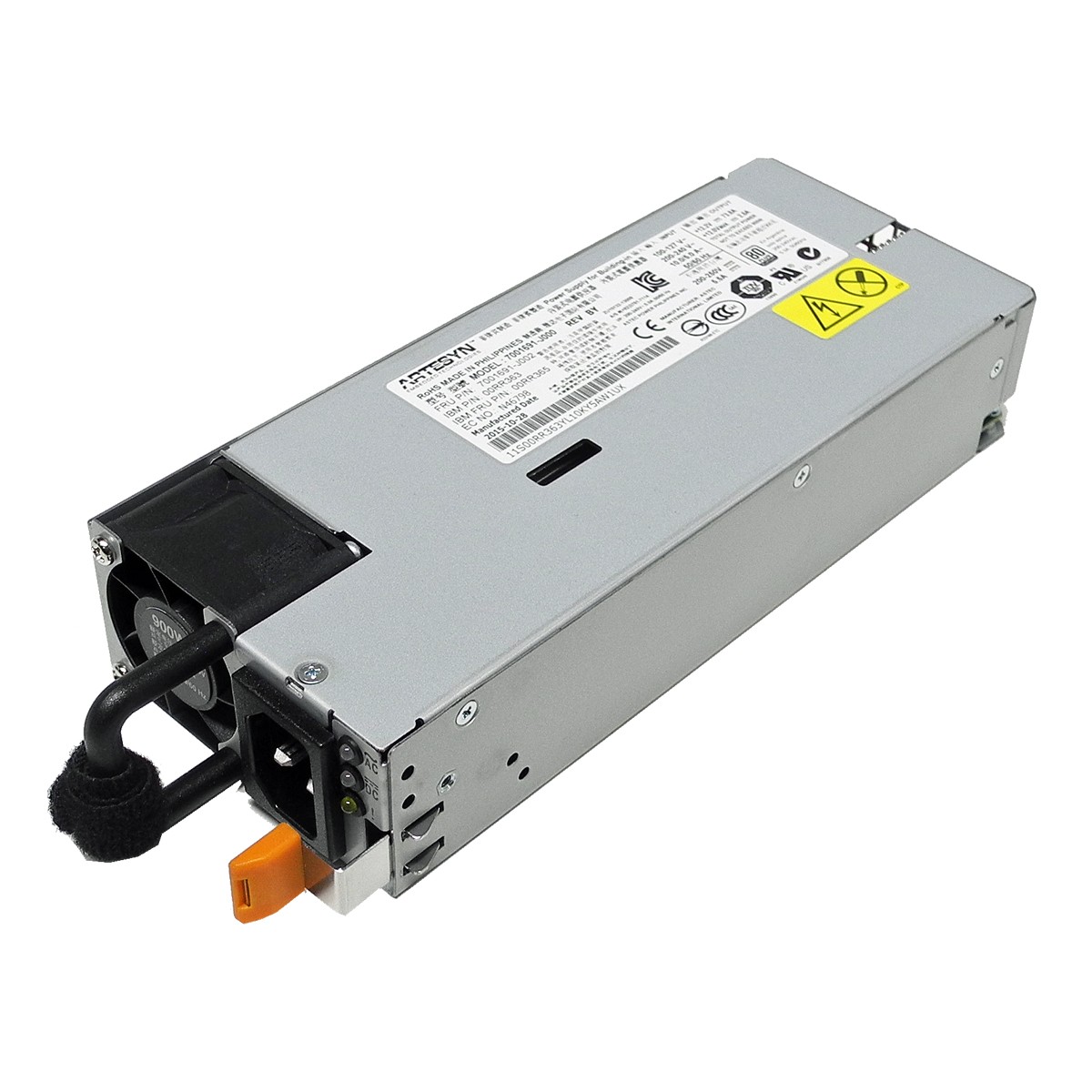 IBM Artesyn 700-013701-0000 Power Supply / Power Supply 900W FRU: 94Y8192
