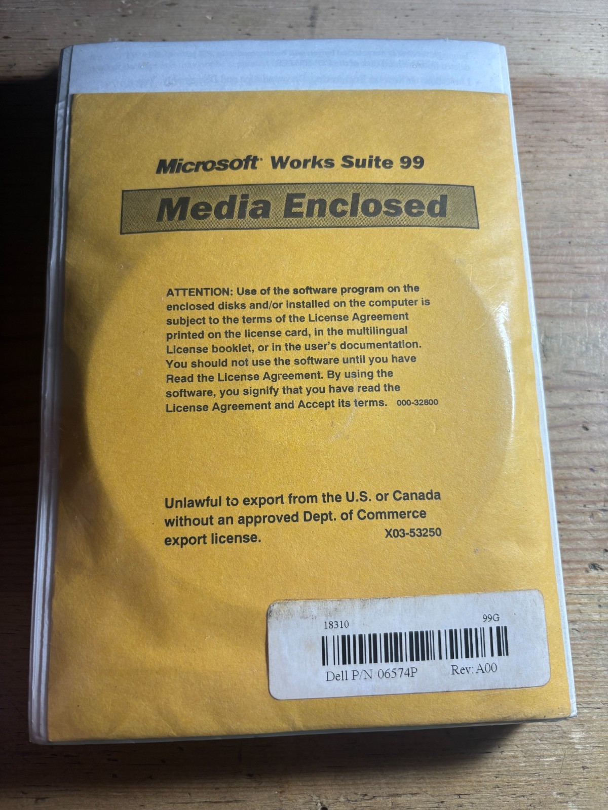 NEW SEALED Vtg. 1998 Microsoft works Suite 99 4-Disc Set + Manual