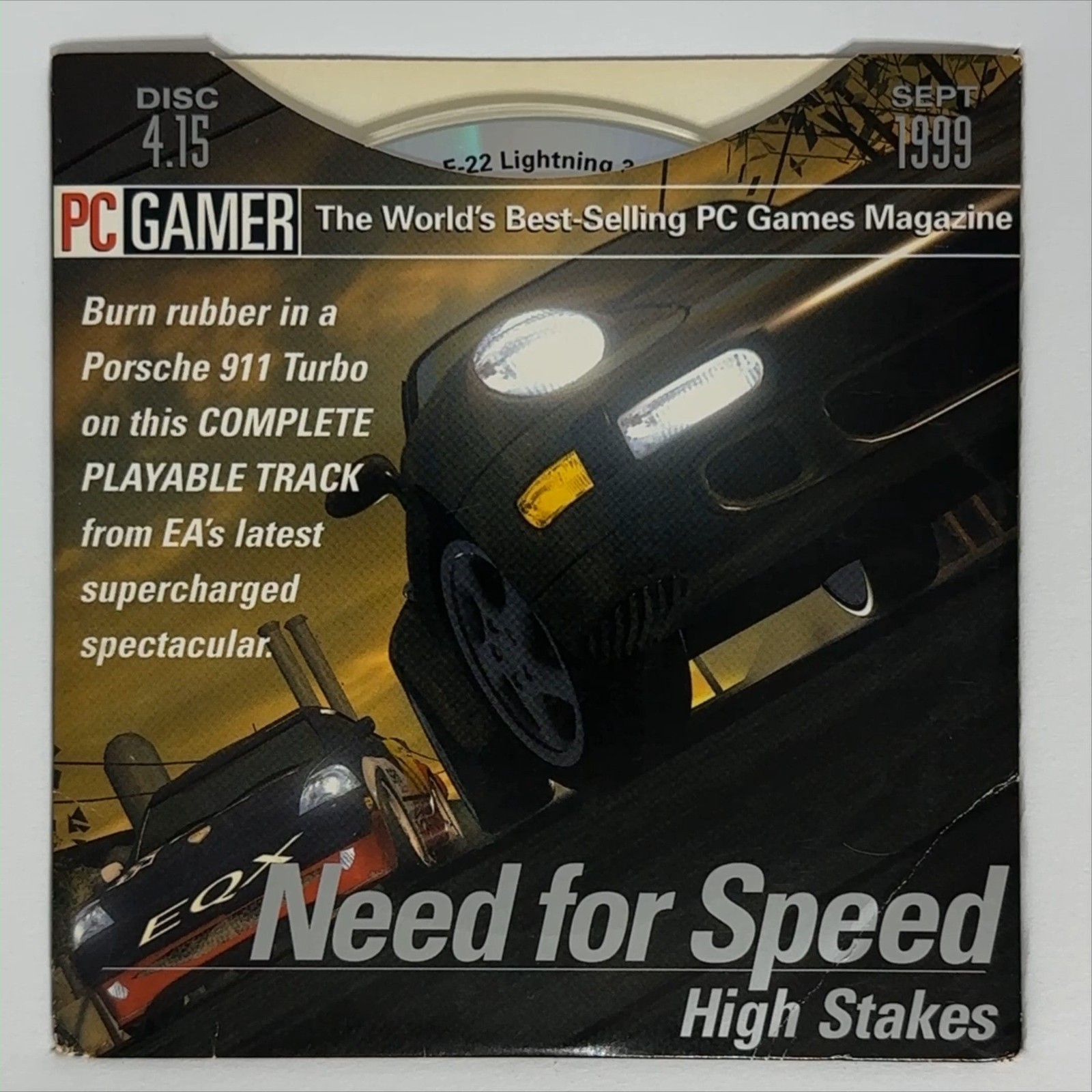 PC Gamer Demo Disc 4.15 September 1999 CD-ROM Vintage PC Gaming Software