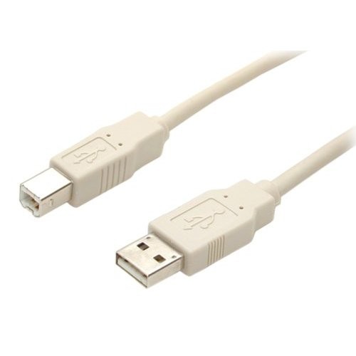 Startech IT USBFAB_10 10ft A to B USB 2.0 Cable Beige