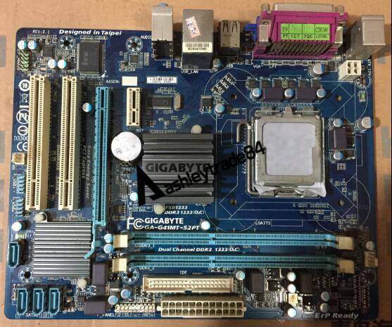 GIGABYTE GA-G41MT-S2PT Desktop Motherboard G41 Socket LGA 775 DDR3 8G
