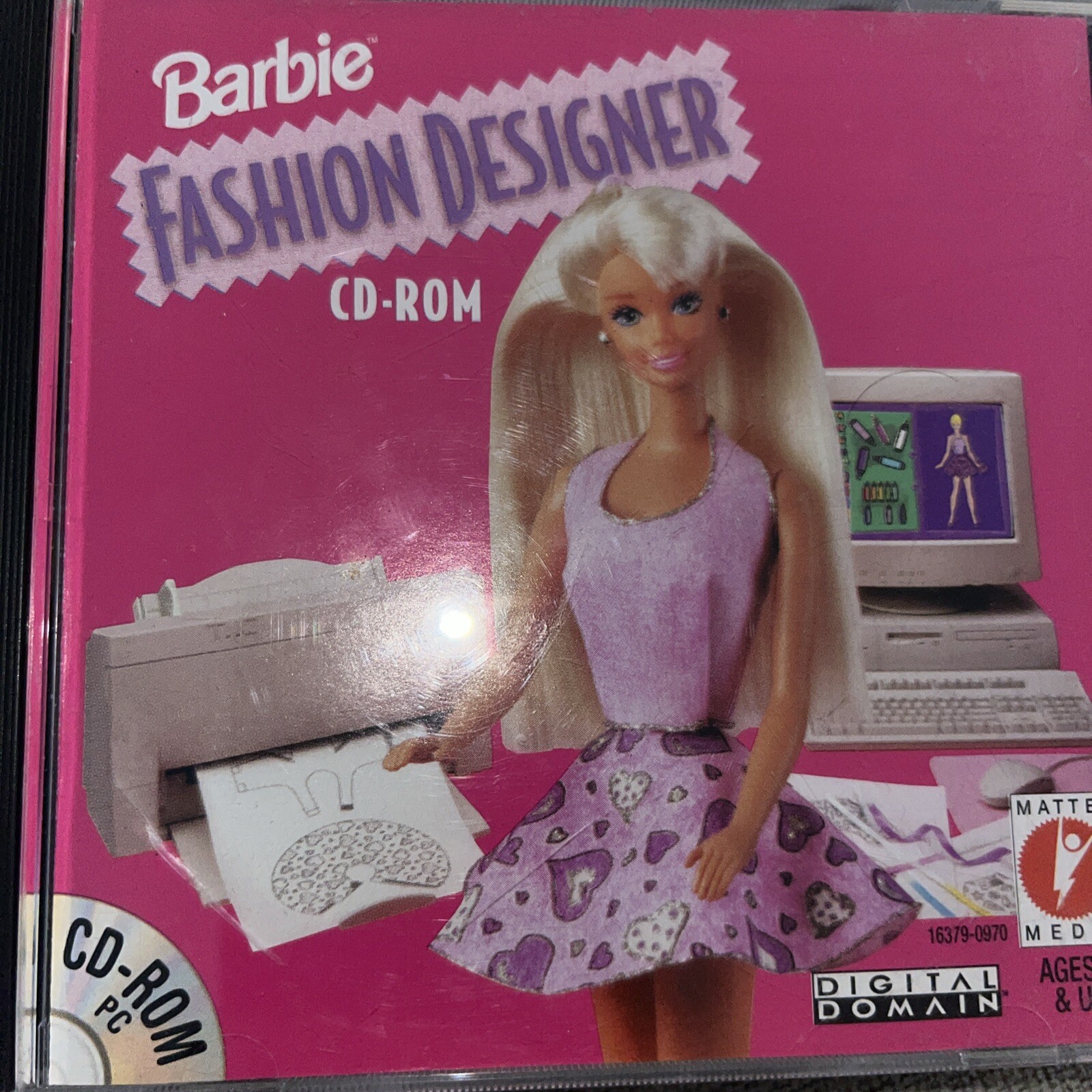 Barbie Fashion Designer CDROM