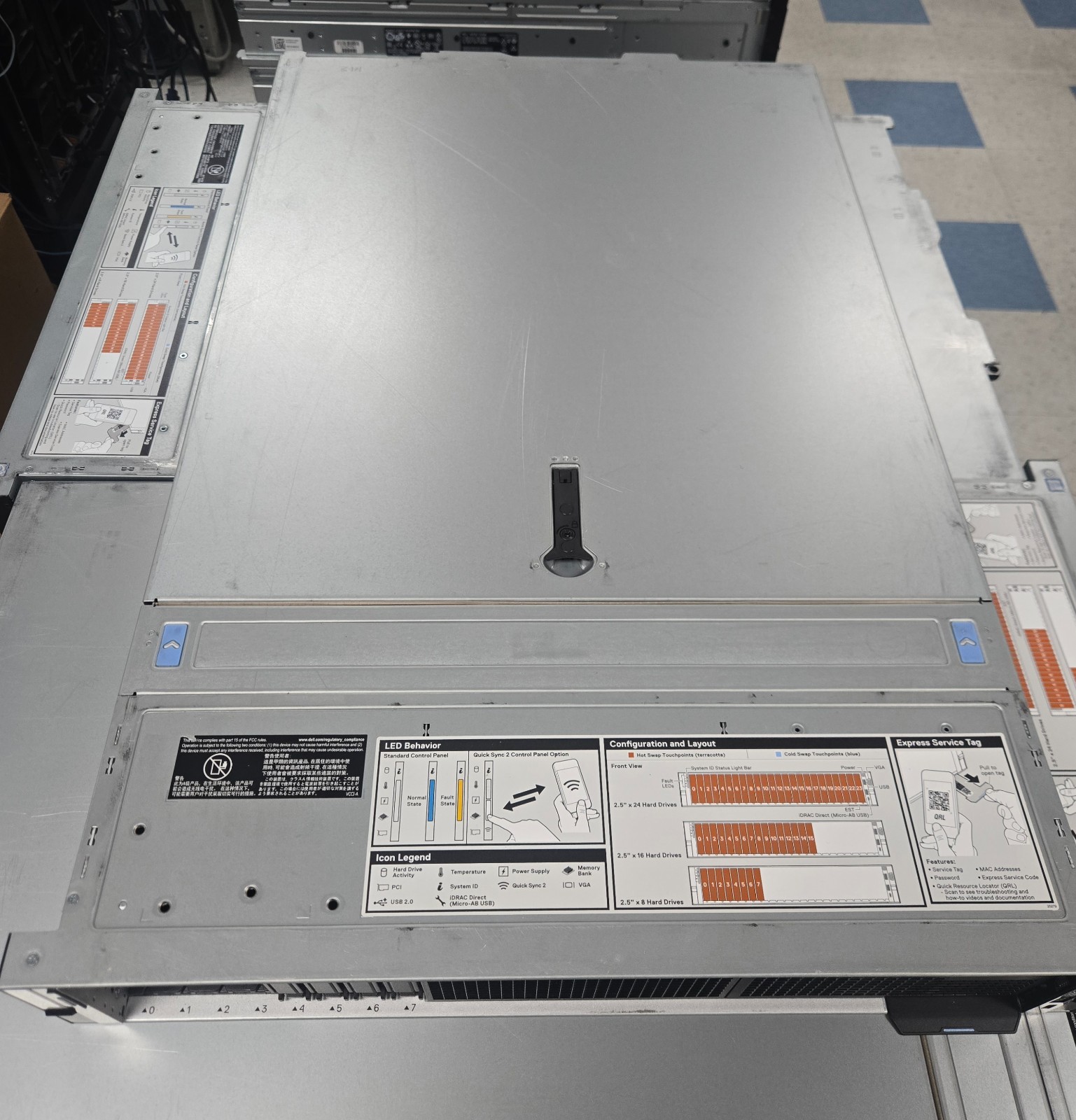 Dell PowerEdge R740 8bay sff Oemr bios,2x2.3 18c,32gb,0x0,h730p,Idrac 9,2x1100w,
