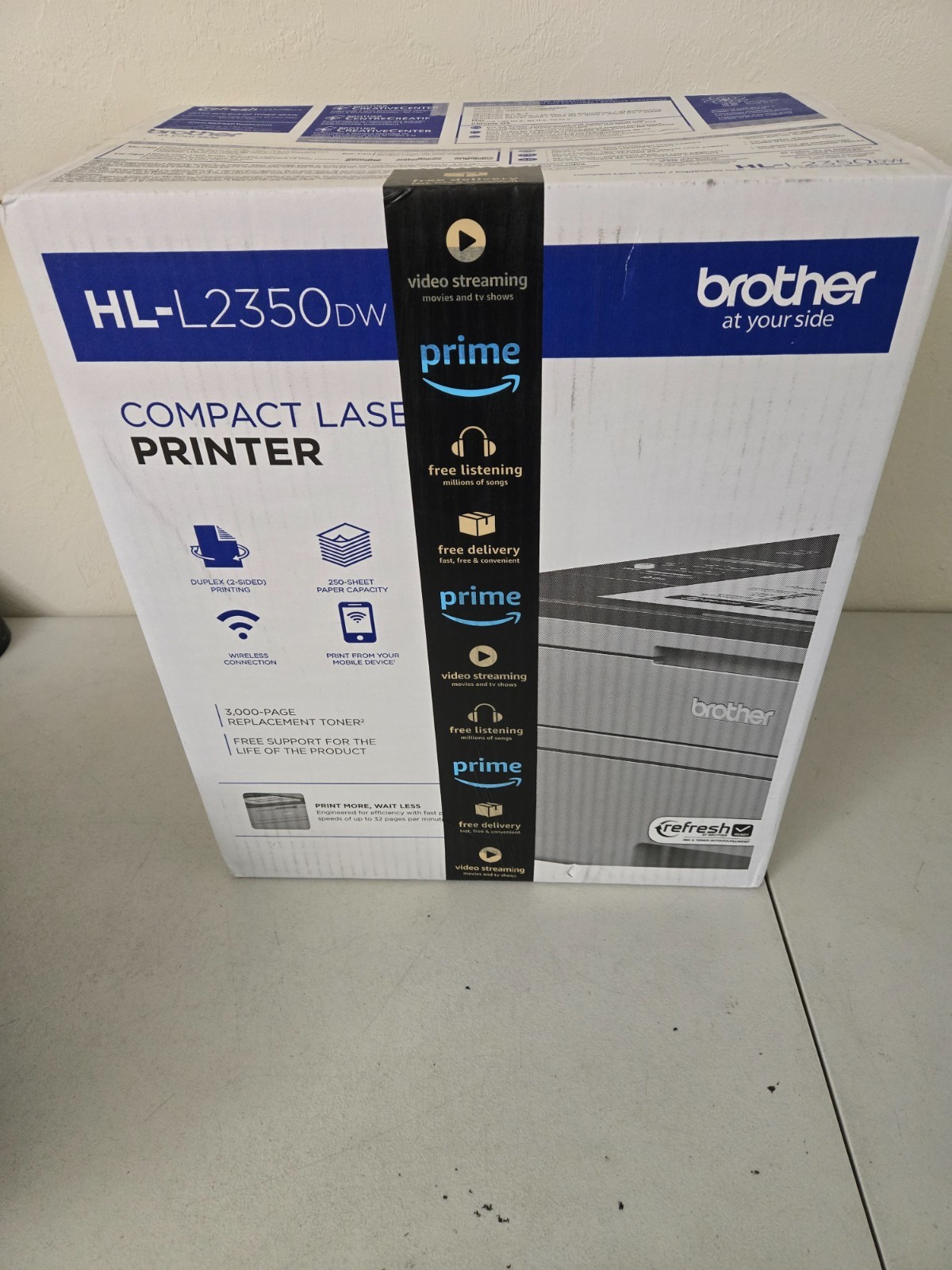 Brother HL-L2350DW Monochrome Laser Printer
