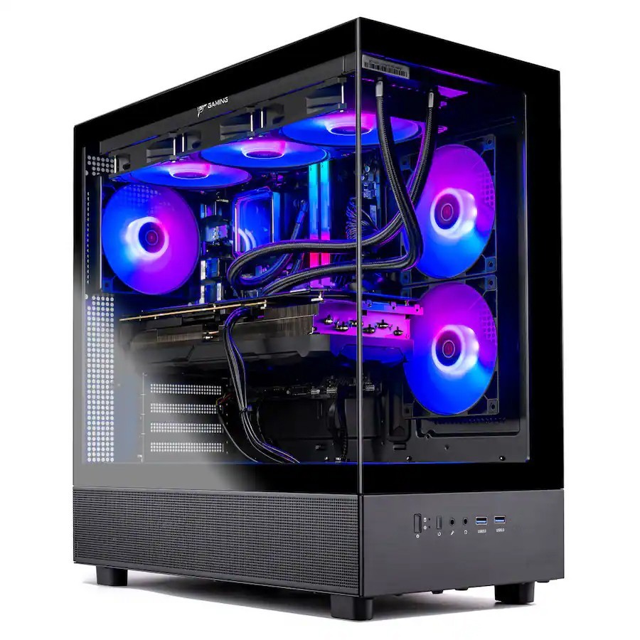 SKYTECH Gaming ARGB PC Desktop Computer i7 16GB RAM 512GB SSD RX 580 WIN11 WIFI