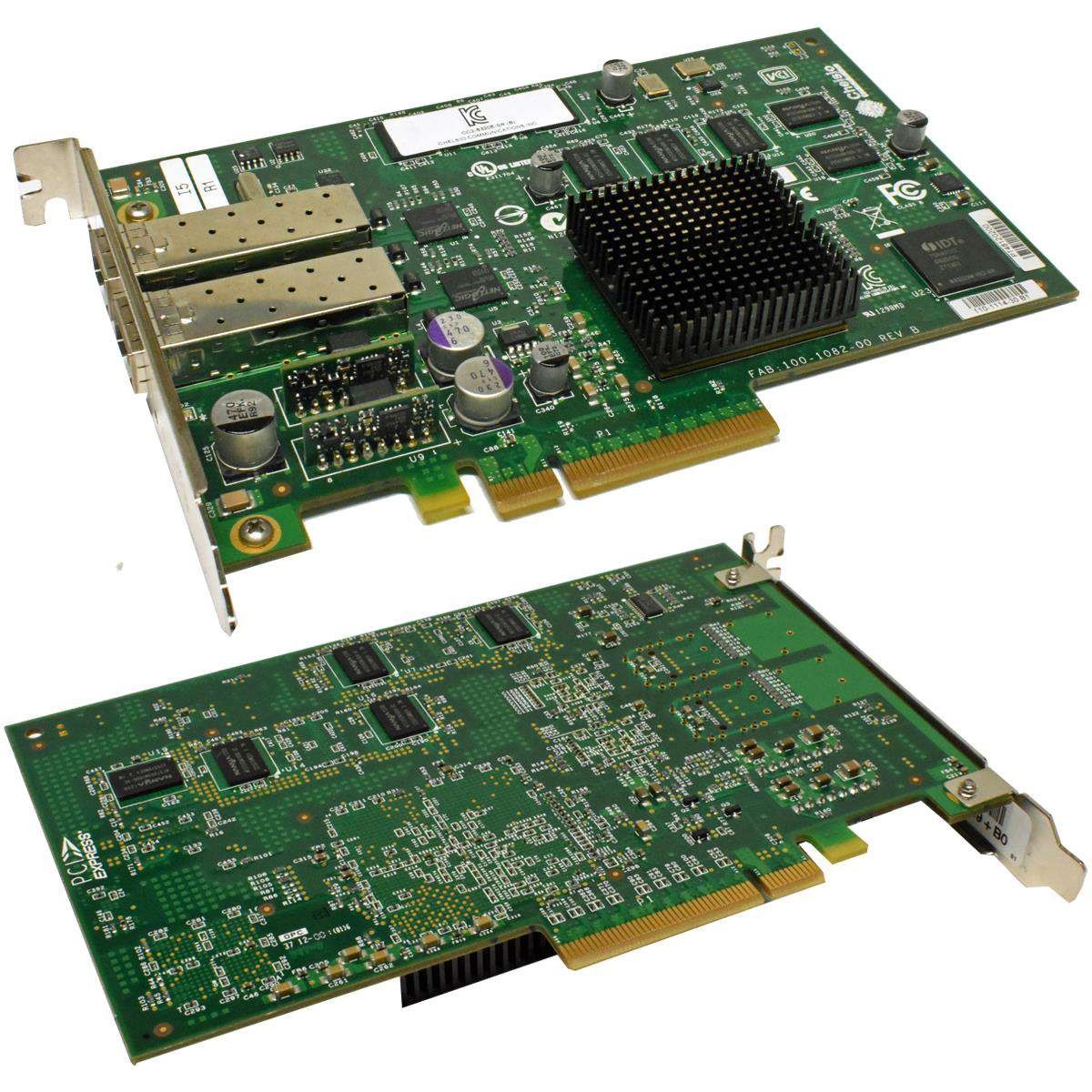 Chelsio CC2-S320E-SR Dual Port 10GbE FC PCIe X8 Server Adapter 110-1114-30 B1