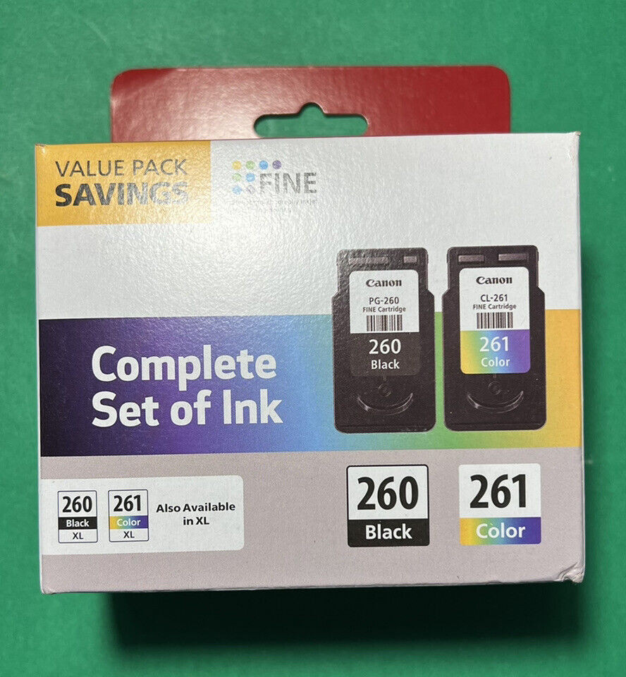 Genuine Canon 260 261 Ink Cartridge for TS6420 6420a TR7020  Printer-NEW