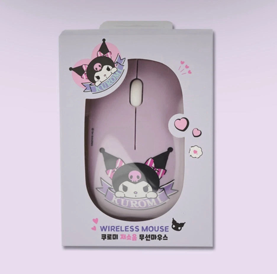Sanrio Characters Low Noise Wireless Mouse Hello Kitty/Kuromi/Pochacco/Cinnamoro