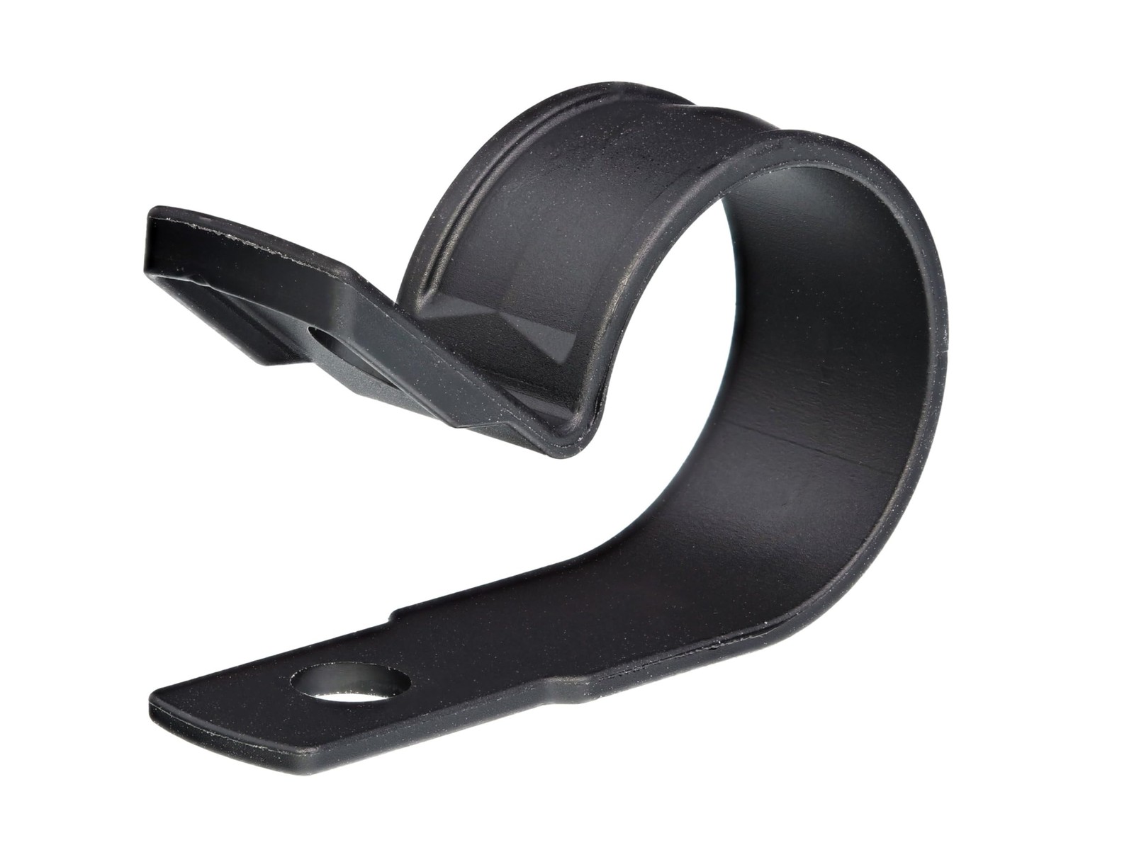 Secure 3/4 Inch Premium R UV Black Nylon Screw Mount Cable Clamp for Wire Man...