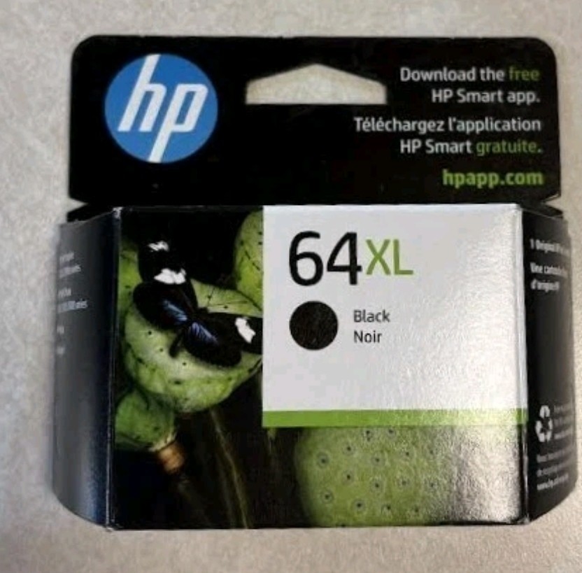Genuine HP 64XL Black Ink Cartridge