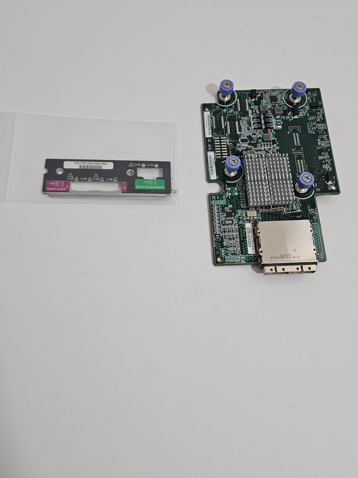 NetApp 349-5481900 2-Port SAS Daughter Card with faceplate