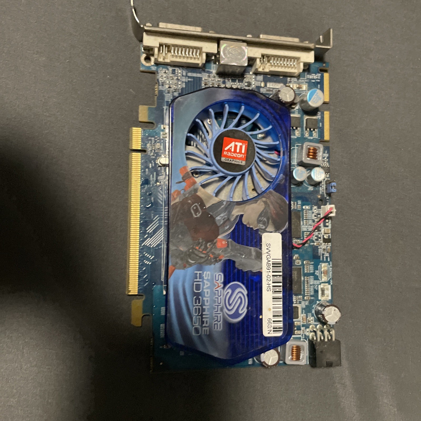 Sapphire ATI Radeon HD 3650 512MB DDR2 PCIe Graphics Card – Tested & Working