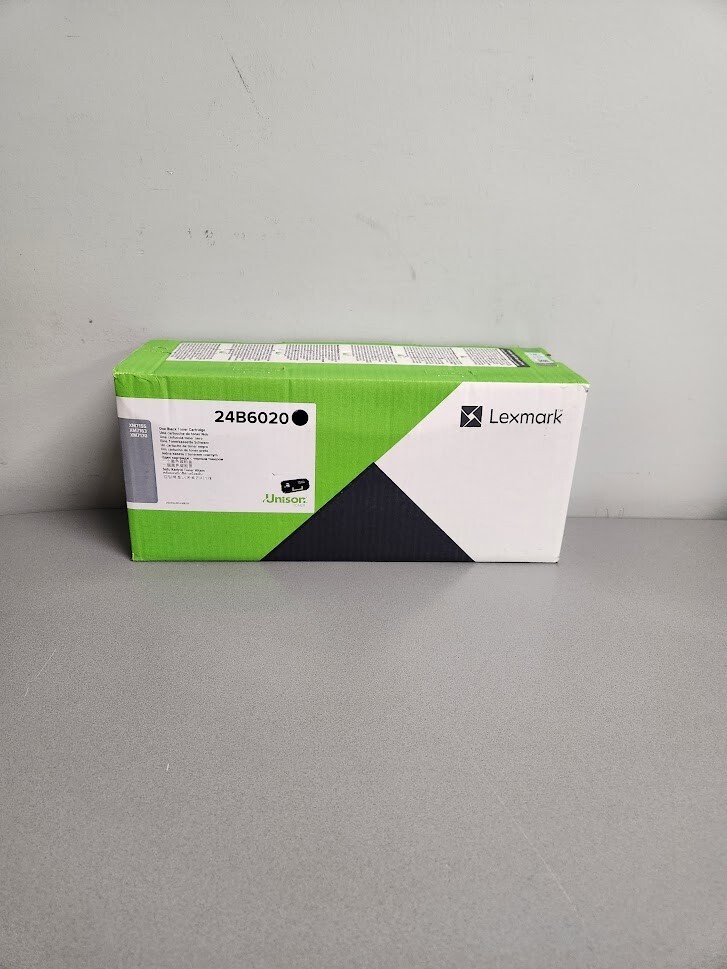Lexmark 24B6020 Black Toner Cartridge, XM7155