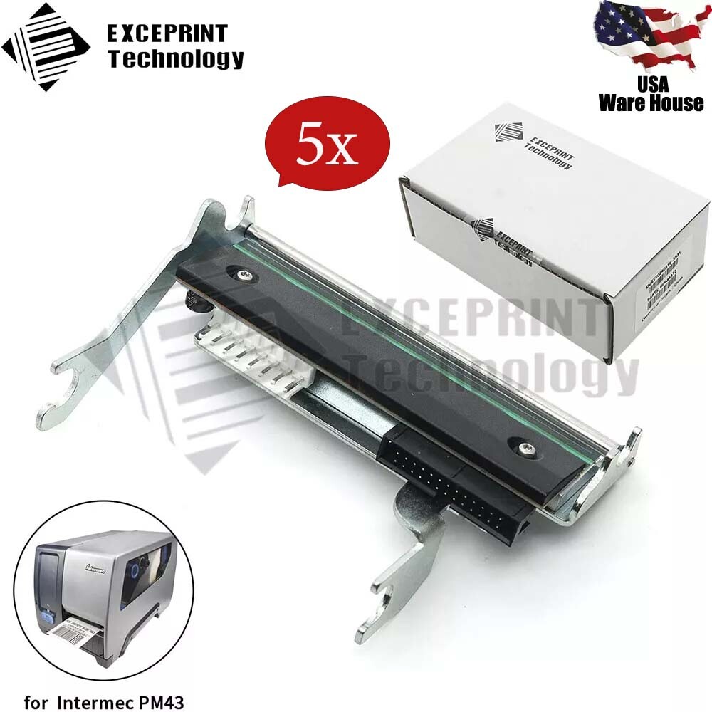 ✅ 5pcs Printhead for Intermec PM42 PM43 203dpi Label Printer 710-129S-001 USA ✅