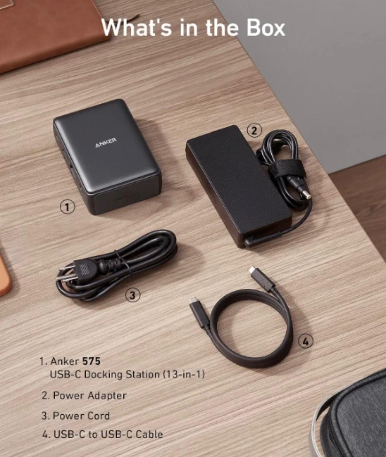 New Anker Power Expand 13-In-1 USB-C Dock A8392 Docking Station  open box (A2)