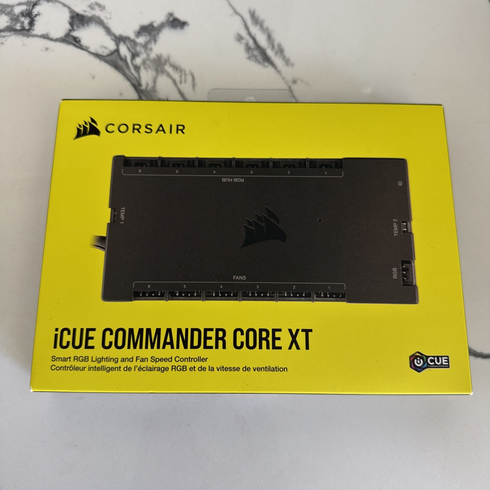 Corsair iCUE Commander CORE XT RGB Lighting and Fan Speed Controller