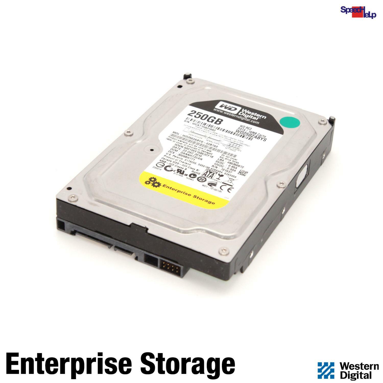 Western Digital WD WD2502ABYS Enterprise HDD Hard Disk 250GB SATA
