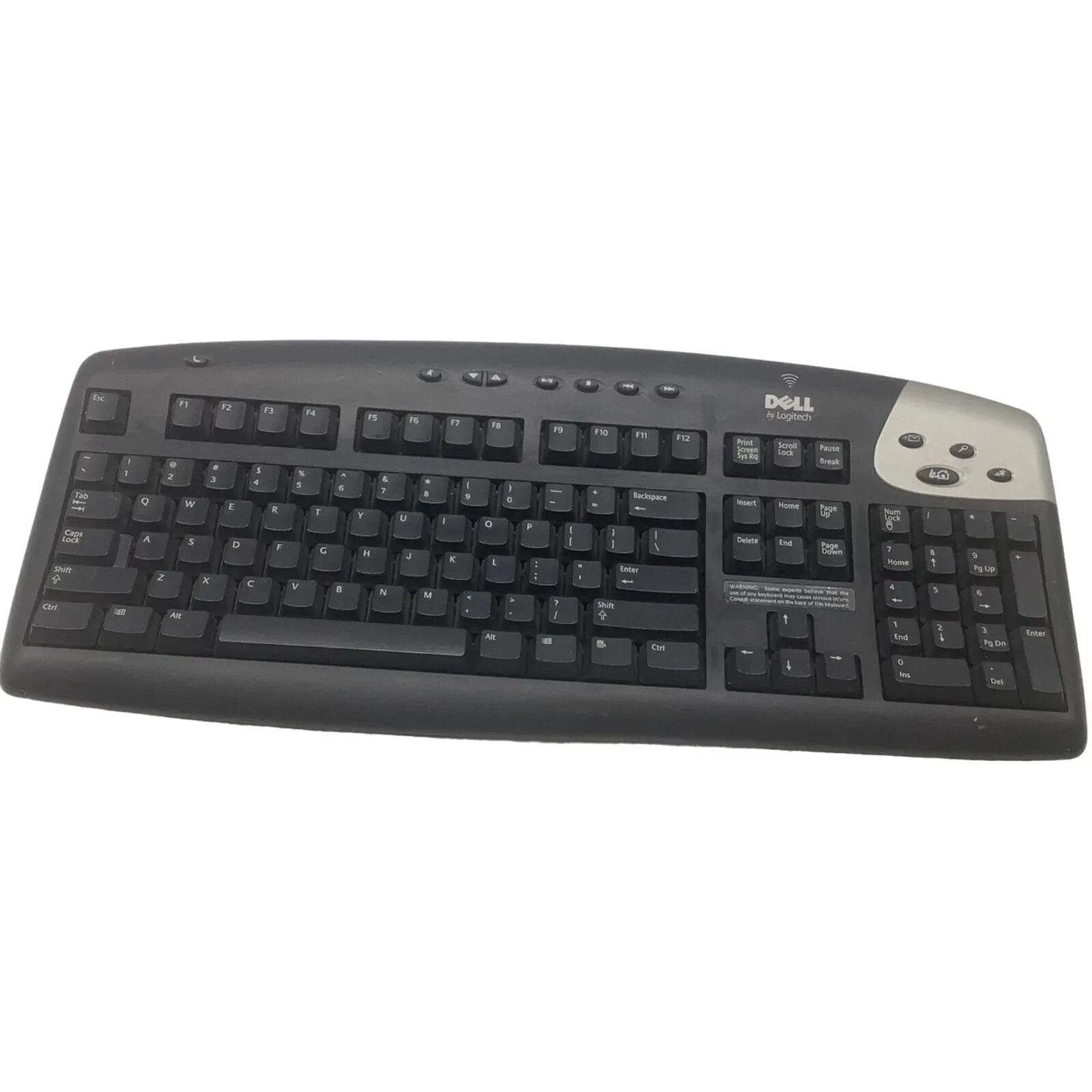 Dell By Logitech Cordless Itouch Keyboard Black