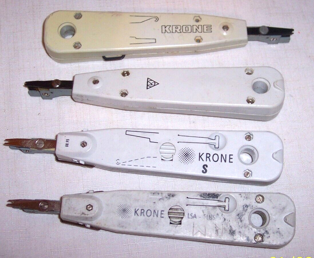 4 KRONE LSA-PLUS , S , ETC  Insertion Tool 6089/2/003/00
