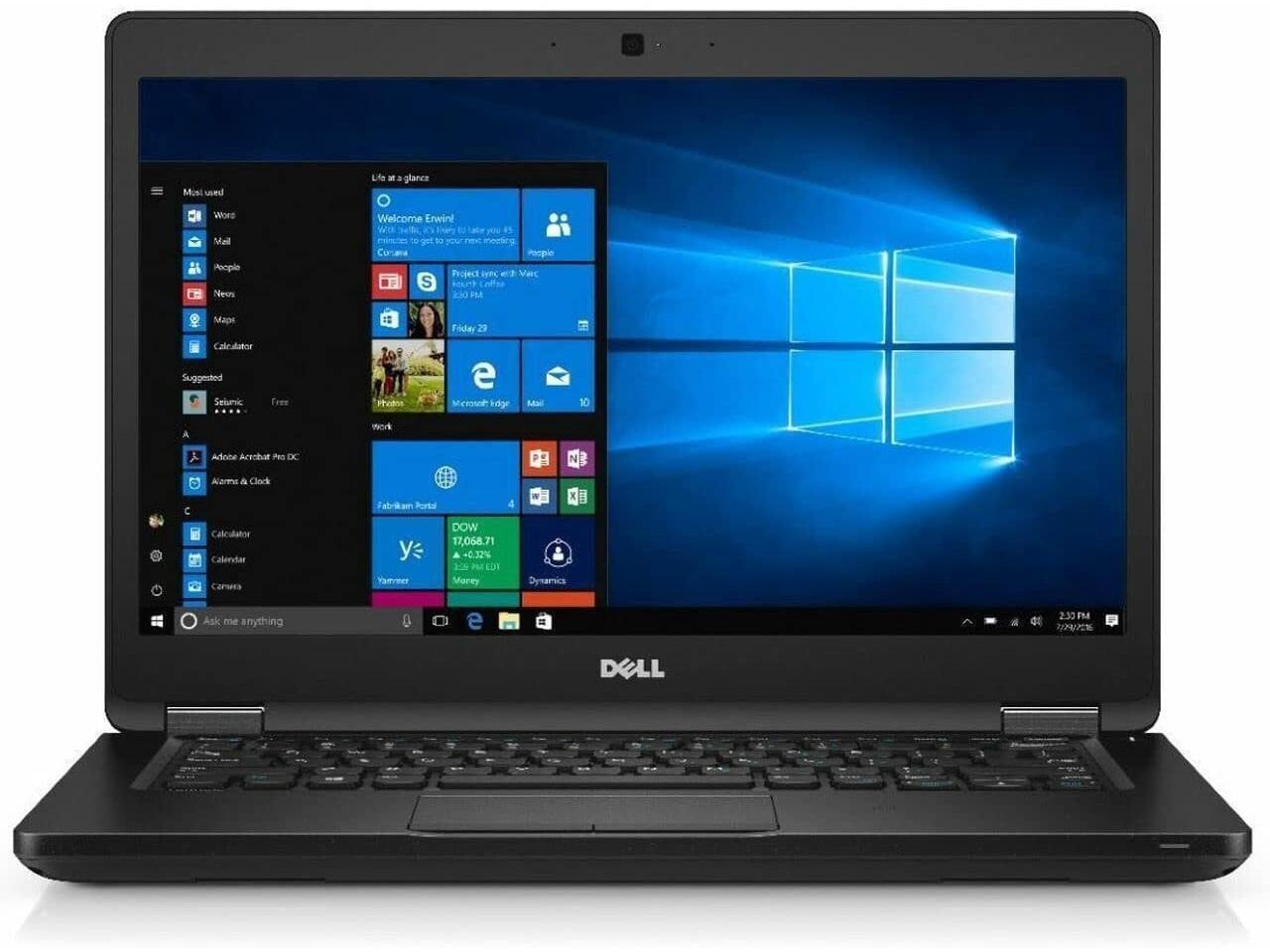 Dell Latitude 5490 14"FHD i5-8350U 16GB 512GB NVME HDMI Win 11 P Laptop cam