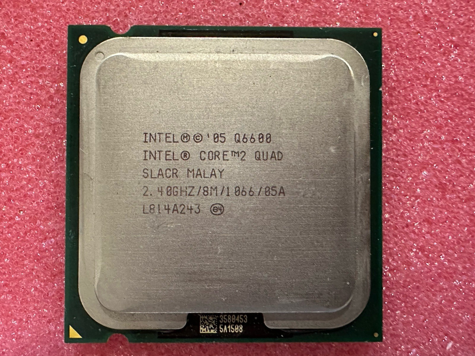 Intel Core 2 Quad Q6600 2.4GHz Quad-Core (HH80562PH0568M) - Grade A SLACR