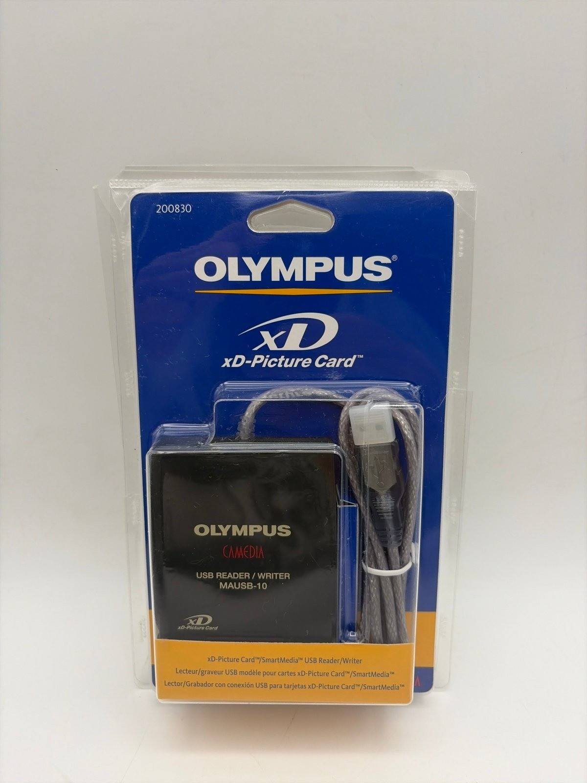 Olympus Card Reader MAUSB-10 USB xD-Picture Card Reader/Writer Brand New