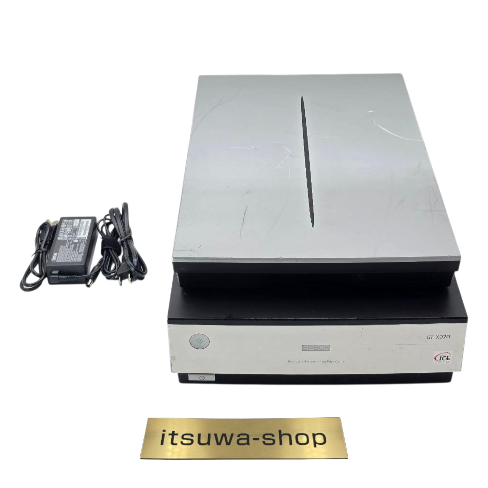 Epson GT-X970 A4 Flatbed Photo Film Scanner Tested w/ AC From Japan